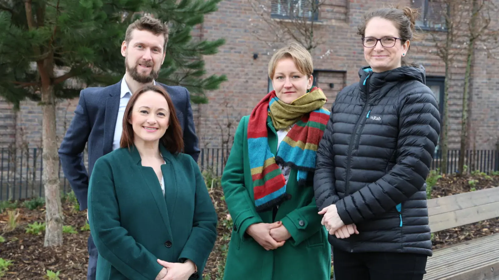 Image of four Brabazon community developers