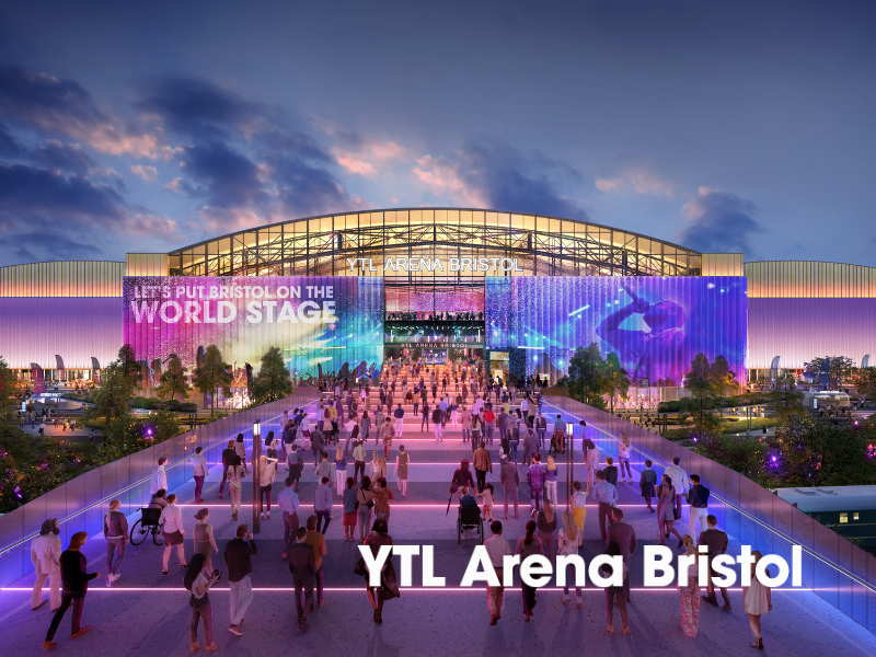 YTL arena bridge entrance