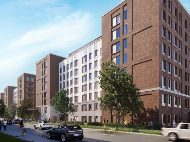 Purpose built student accommodation at Brabazon