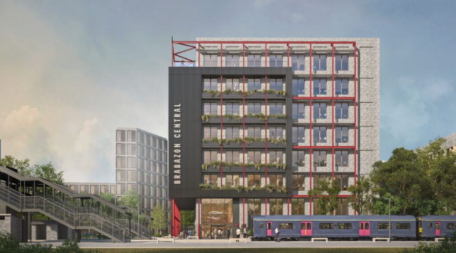 Station Office Building and Station at Brabazon